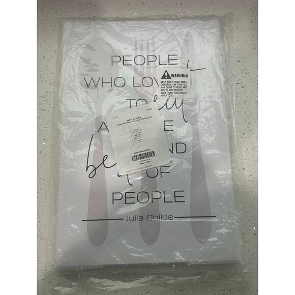 Stupell Industries Other - Stupell Industries People Who Love To Eat Quote Wall Art, Design by Susan Ball